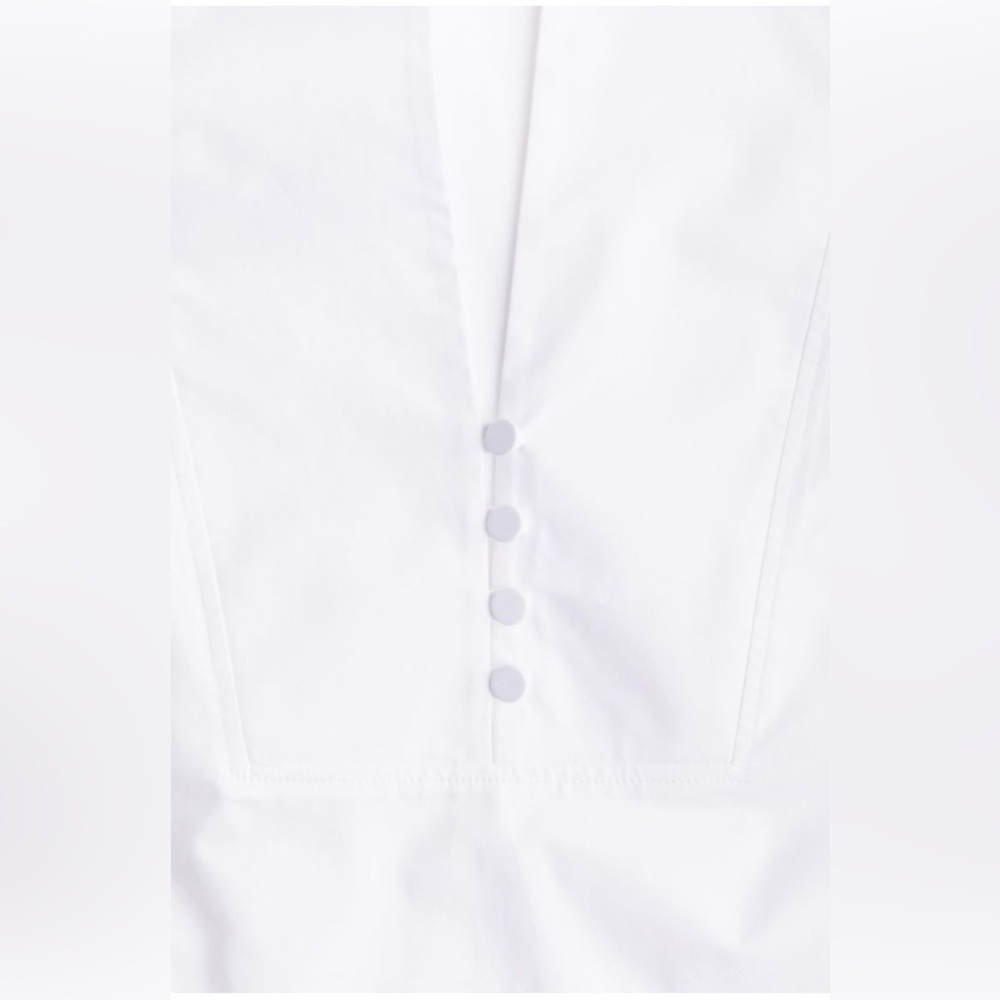 H&M A/W 2024 Loose Fit Tuxedo Shirt. XL - Picture 3 of 8